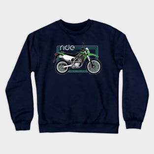 Ride klx300 green Crewneck Sweatshirt